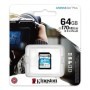 Card de Memorie SDXC Kingston Canvas GO Plus, 64GB, Class 10