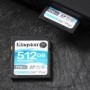 Card de Memorie SDXC Kingston Canvas GO Plus, 512GB, Class 10