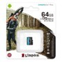 Card de Memorie MicroSDXC Kingston Canvas GO Plus, 64GB, Adaptor SD, Class 10