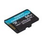 Card de Memorie MicroSDXC Kingston Canvas GO Plus, 64GB, Adaptor SD, Class 10