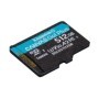 Card de Memorie MicroSDXC Kingston Canvas GO Plus, 512GB, Adaptor SD, Class 10