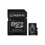 Card de Memorie MicroSDXC Kingston Select Plus, 256GB, Adaptor SD, Class 10