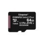 Card de Memorie MicroSDXC Kingston Select Plus, 64GB, Adaptor SD, Class 10