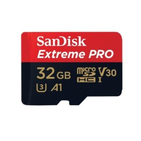 Card de Memorie MicroSDHC SanDisk Extreme Pro, 32GB, UHS-I, Class 10 + Adaptor