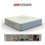 DVR Hikvision DS-7104HGHI-F1, 4-ch BNC interface (1.0Vp-p, 75 Ω), 720p ,G.711u, -ch, RCA (2.0 Vp-p, 1 KΩ) (using audio input), 1
