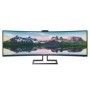 Monitor Philips 48.8" 499P9H/00, Curvature: 1800R, Diagonal (inch): 48.8, Diagonal (cm): 124, Aspect ratio: 32:9, Panel: VA, Res