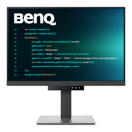 Monitor BenQ 24" RD240Q, Diagonal (inch): 24, Diagonal (cm): 61, Aspect ratio: 16:10, Panel: IPS, Resolution: 2560x1600, Refresh
