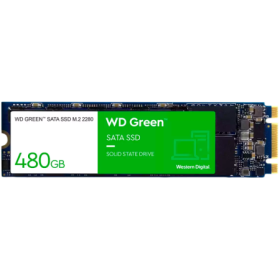 SSD WD Green 480GB SATA, M.2 2280, Read: 545 MBps