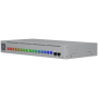 Ubiquiti 16-port, Layer 3 Etherlighting switch with 2.5 GbE, PoE++ output, and versatile mounting options, 4x 2.5 GbE PoE++ port