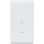 Ubiquiti U6-Mesh-Pro-EU Indoor/outdoor WiFi 6 AP with 4 spatial streams, an integrated super antenna, and a gigabit passthrough 