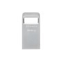 Memorie USB Flash Drive Kingston 64GB Data Traveler Micro, USB 3.2 Gen1, Metalic