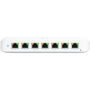 Ubiquiti USW-Ultra-210W-EU compact, Layer 2, 8-port GbE PoE switch with versatile mounting options, 7x GbE PoE+ output ports, Gb