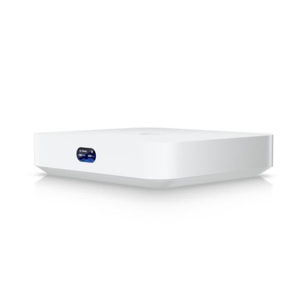 Router Ubiquiti UCG-MAX, 4 x LAN, 1 x WAN, 10/100/1000/2500 Mbps, 5 x RJ-45, procesor Quad-core ARM Cortex-A53 1.5 GHz, Memorie 