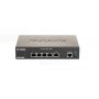 D-Link DSR-250v2 5 Port Gigabit VPN Router, interfata: 1 x 10/100/1000 Mbps WAN port, 3 x 10/100/1000 Mbps LAN ports, 1 x 10/100