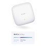 D-Link Access point DAP-X2850, AX3600 wi-fi 6, POE, Dual-band, 4x4 MIMO, 2.5 Gigabit Uplink, Wireless standard: 802.11ax Wi-Fi 6