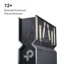 BE24000 Quad Band Wi-Fi 7 Router SPEED: 1376 Mbps at 2.4 GHz + 5760 Mbps at 5 GHz_1+ 5760 Mbps at 5 GHz_2 + 11520 Mbps at 6 GHz 