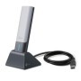 AX3000 High Gain Dual Band Wi-Fi 6 USB Adapter SPEED: 2402 Mbps at 5 GHz + 574 Mbps at 2.4 GHz SPEC: High Gain External Antennas