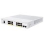 Switch  CISCO CBS250-16P-2G, 16 PORTURI 10/100/1000, 2 x SFP, POE 120w, Buffer: 1.5 Mb, Flash 256Mb, CPU: 800 MHz ARM , DRAM: 51