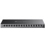 "JetStream™  16-Port Gigabit Smart Switch with 8-Port PoE+ PORT: 8× Gigabit PoE+ Ports SPEC: 802.3af/at, 120 W PoE Power, Deskto