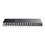 "JetStream™  16-Port Gigabit Smart Switch with 8-Port PoE+ PORT: 8× Gigabit PoE+ Ports SPEC: 802.3af/at, 120 W PoE Power, Deskto