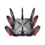 Router gaming Wi-Fi 6 Tri-Band Gigabit AX6600 cu Tehnologie OneMesh, Standarde wireless: IEEE 802.11ax/ac/n/a 5 GHz, IEEE 802.11