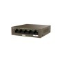 Tenda 5-Port Gigabit PD switch, 4 port POE TEG1105PD, Network standard: IEEE 802.3, IEEE 802.3u, IEEE 802.3x, IEEE 802.3ab, IEEE