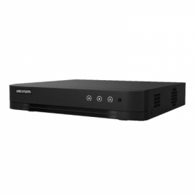 DVR Hikvision 8 canale IDS-7208HUHI-M1/E(E), TURBO HD, H.265 Pro+/H.265 Pro/H.265/H.264+/H.264 video compression, BNC interface 