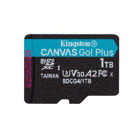 Card de Memorie MicroSDXC Kingston,1TB,Canvas GO Plus,Fara Adaptor