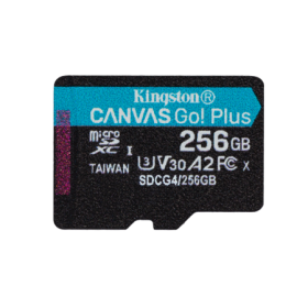 Card de Memorie MicroSDXC Kingston256GBCanvas GO PlusFara Adaptor