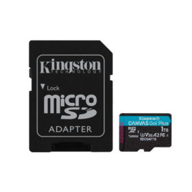 Card de Memorie MicroSDXC Kingston,1TB,Canvas GO Plus ,Cu Adaptor