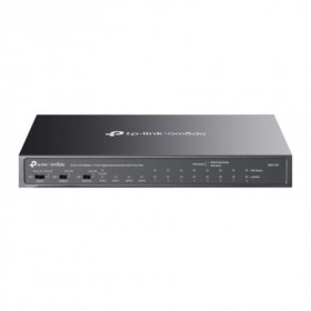 Omada 8-Port 10/100Mbps + 3-Port Gigabit Desktop Switch with 8-Port PoE+ PORT: 8× 10/100 Mbps PoE+ Ports, 2× Gigabit Non-PoE Por
