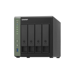 NAS QNAP 431X3 4-Bay, CPU Annapurna Labs Alpine AL314  1.7GHz Quad Core, RAM 4GB DDR3L SODIMM (Max. 8GB), 2.5"/3.5" SATA 6Gbps H