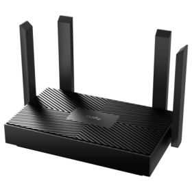 CUDY AX1500 Gigabit Dual Band Wi-Fi 6 Router, Chipset Realtek, 802.11ax/ac/a/b/g/n, 1201Mbps at 5GHz + 300Mbps at 2.4GHz, 4 x 10