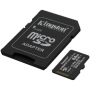 Kingston 64GB microSDXC Canvas Select Plus Gen3 100MB/s A1 Card + Adapter
