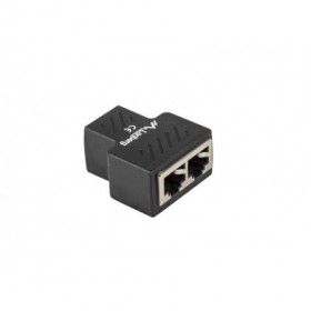 Cuplaj inline RJ45  2x RJ45 ecranat