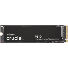 Crucial P510 1TB PCIe Gen5 NVMe 2280 M.2 SSD