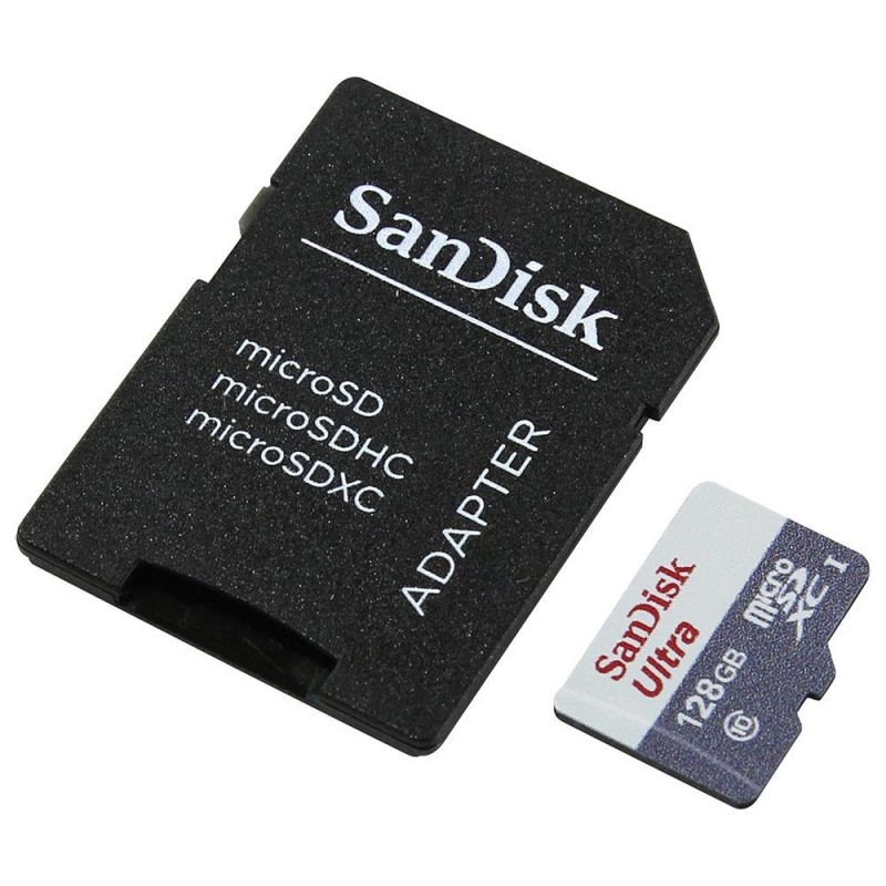 SANDISKMICROSDXC 128GB CL10 SDSQUNS-128G-GN6TA