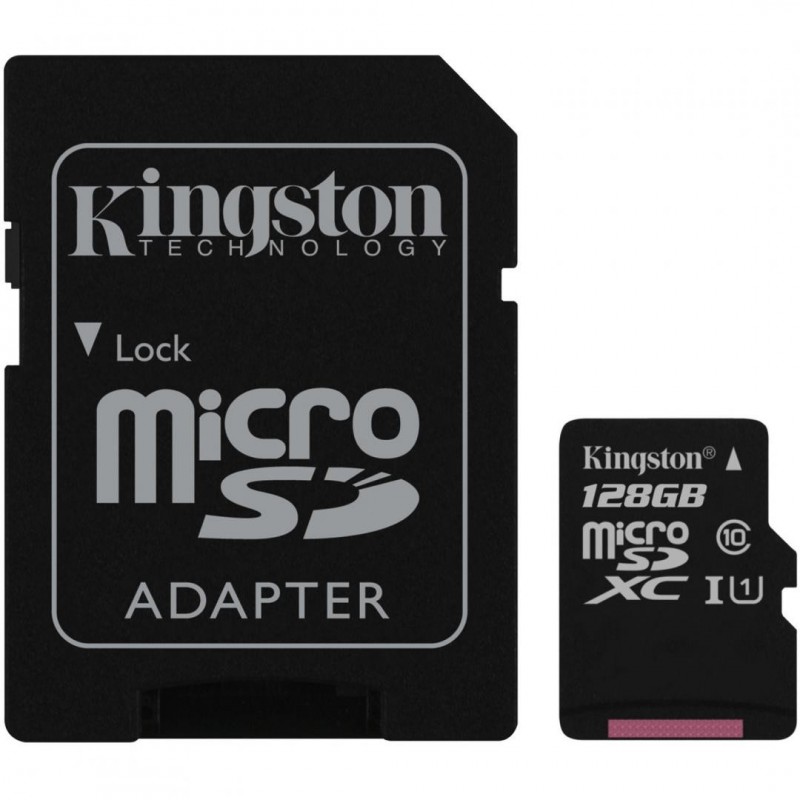 KINGSTONMICROSDXC 128GB CL10 UHS-I SDCS/128GB