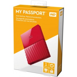 WDEHDD 1TB WD 2.5" MY PASSPORT RED