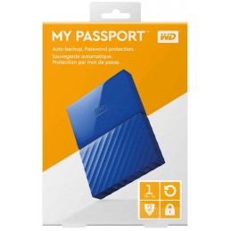 HDD extern EHDD 1TB WD 2.5 MY PASSPORT BLUE WD