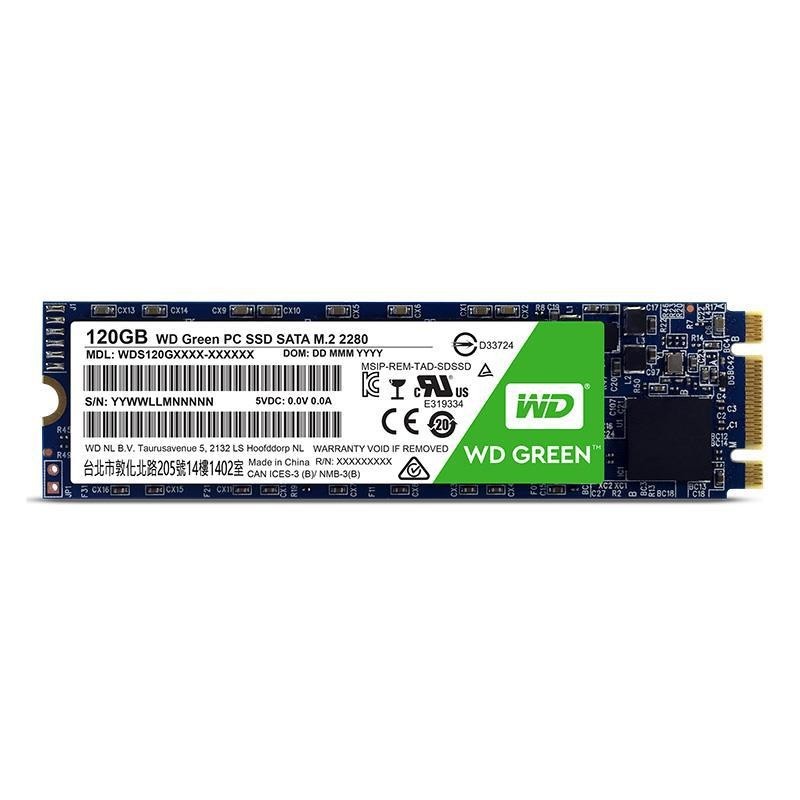 Hard Disk SSD WD SSD 120GB GREEN M.2 SATA3 WDS120G2G0B WD