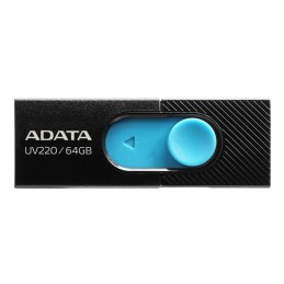 USB Memory Stick USB UV220 64GB BLACK/BLUE RETAIL ADATA