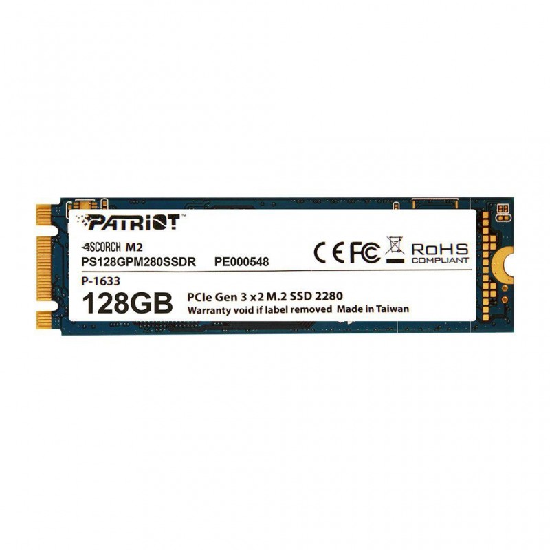 Hard Disk SSD PT SSD 128GB SCORCH M.2 PS128GPM280SSDR PATRIOT