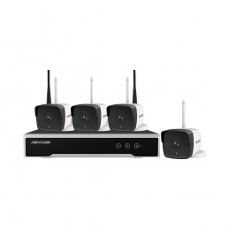 HIKVISIONKIT 4CAMERE BULLET+1NVR+1HDD WIFI 2MP
