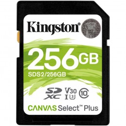 Carduri memorie SD CARD KS 256GB CL10 UHS-I SELECT PLS KINGSTON