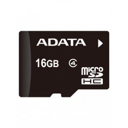 ADATAMICROSDHC 16GB CL4 ADATA AUSDH16GCL4-RA1