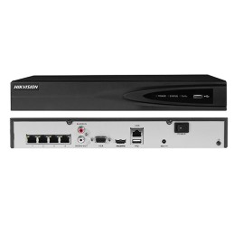 NVR 4 canale IP, Ultra HD rezolutie 4K - 4 porturi POE - HIKVISION DS-7604NI-K1-4P(B)