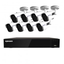 Sisteme de supraveghere Sistem supraveghere video 8 camere 5MP 40M Eyecam