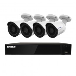 Sisteme de supraveghere Sistem supraveghere video 4 camere 5MP 20M Eyecam