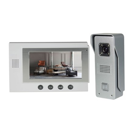 Videointerfoane Videointerfon color 7" Tongwei alb DP-701 TONGWEI